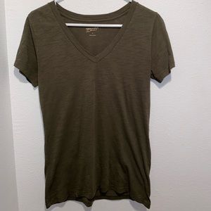 Green soft shirt